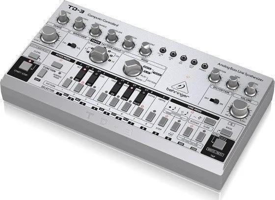 Behringer TD-3-SR Bass line synthesizer sølv