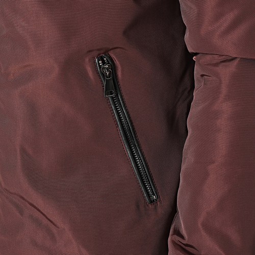Parka Capuche Bordeaux