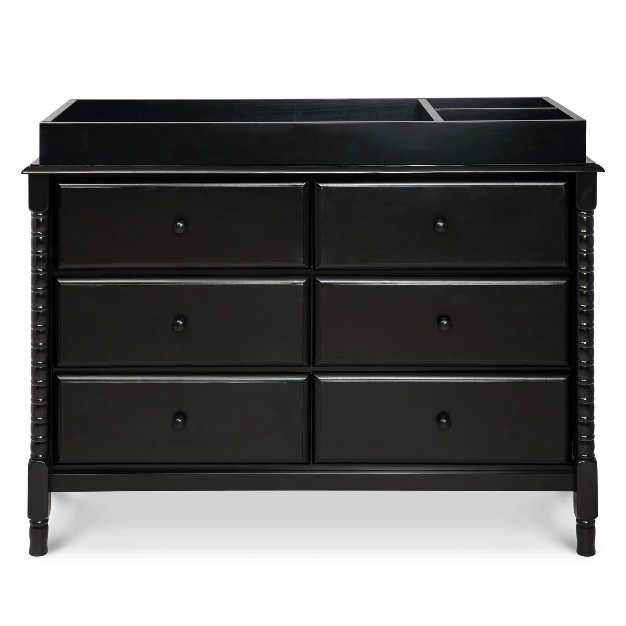 DaVinci Bureau 6 Tiroirs Jenny Lind Spindle - Ébène