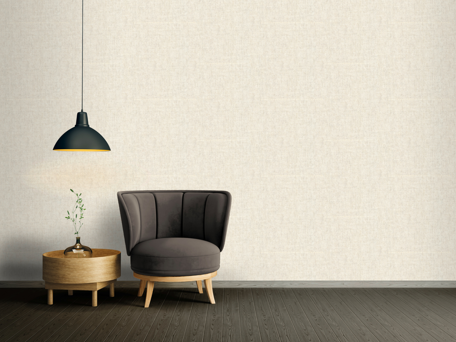 Vliestapete BORNEO - beige - 10 Meter