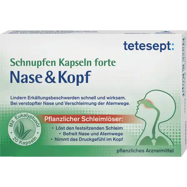Eukalyptusöl Kapseln Nase & Kopf