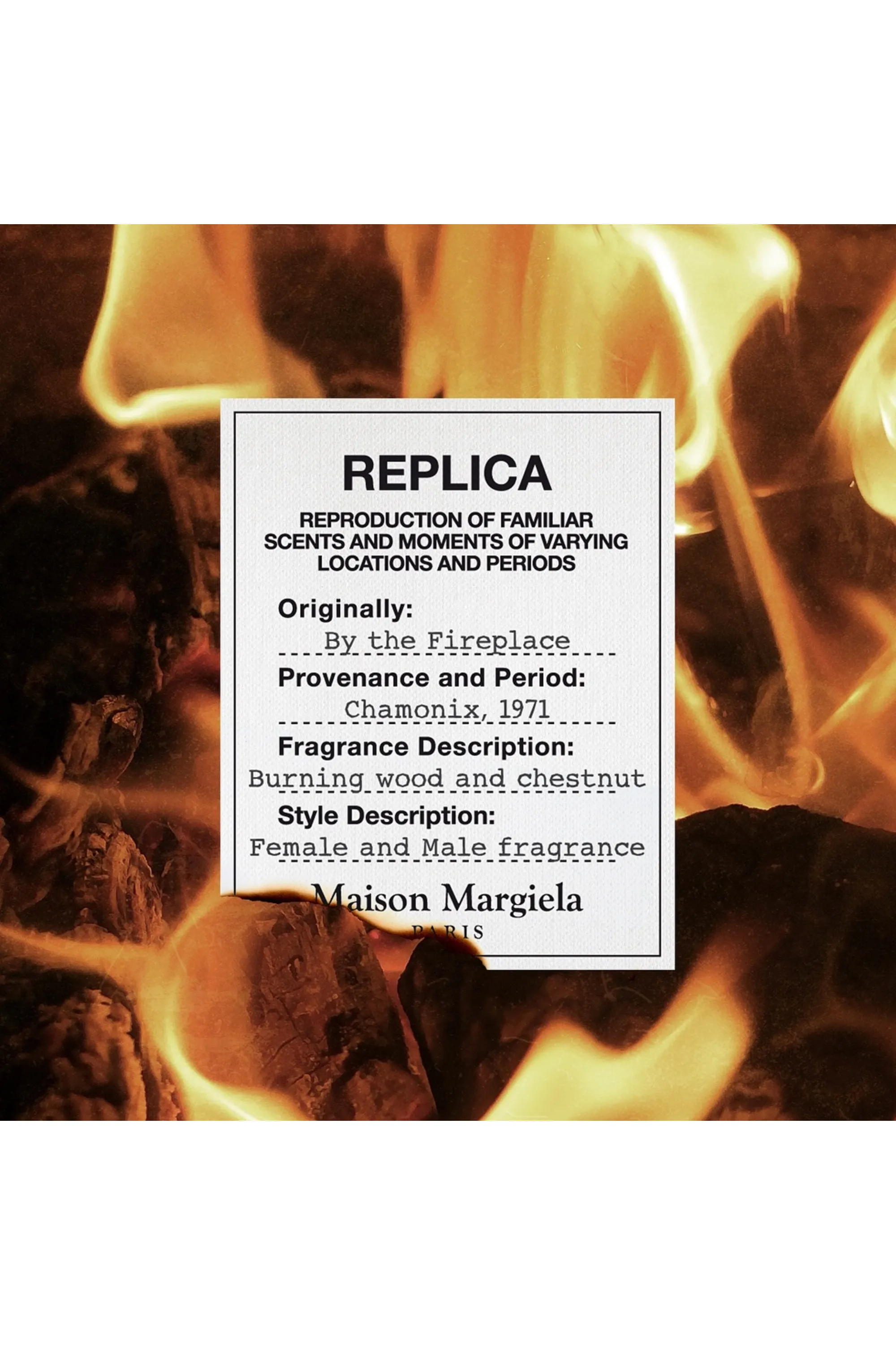Maison Margiela REPLICA By the Fireplace Eau De Toilette Boisé-10 ml