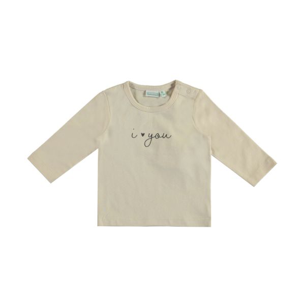 Babylook Love You T-Shirt - Mt. 56 - Sandshell