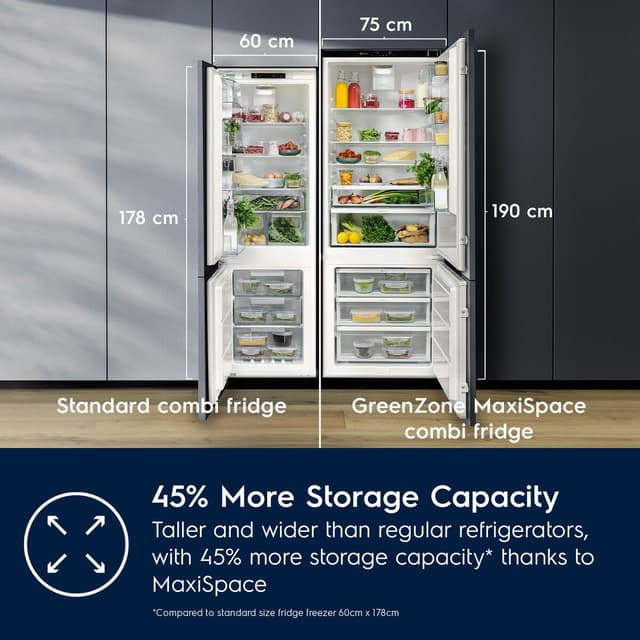 Electrolux 700-Serien kølefryseskab ENP7TD75S (integreret)