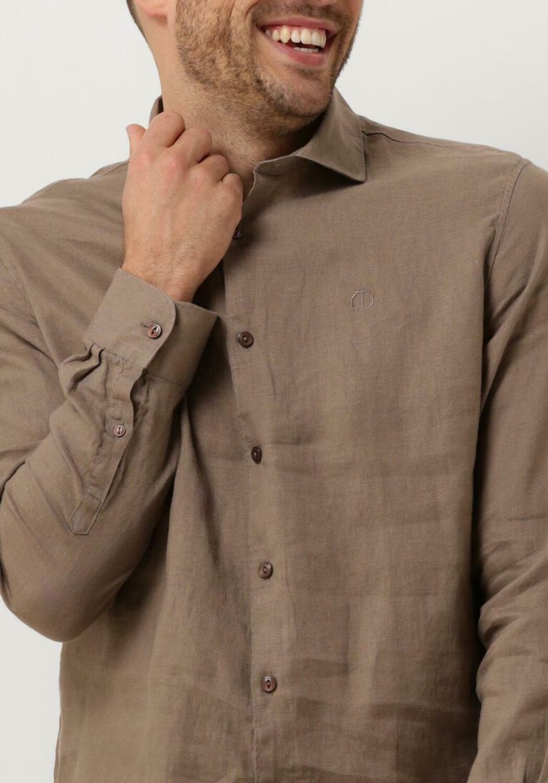DSTREZZED beige dstrezzed casual overhemd ds_jagger shirt