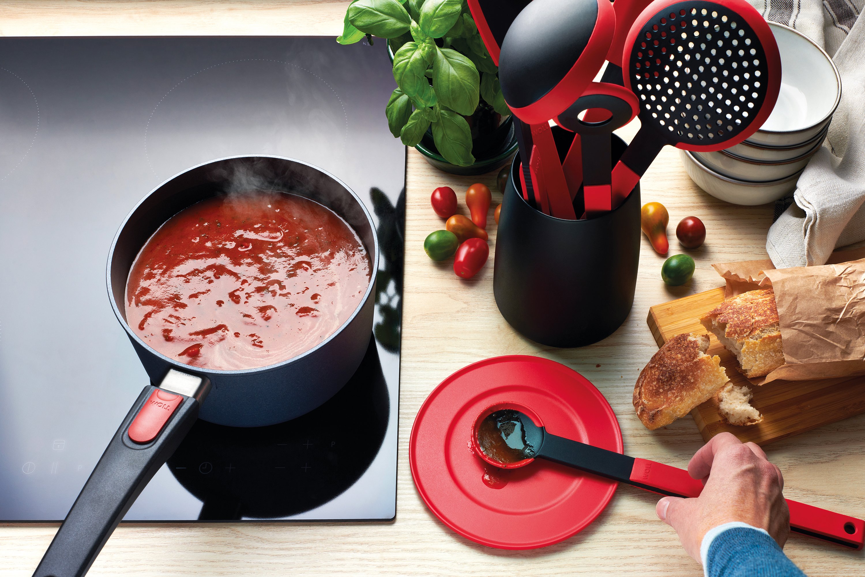 Cook it Utensilienbehälter & Löffelablage von WOLL