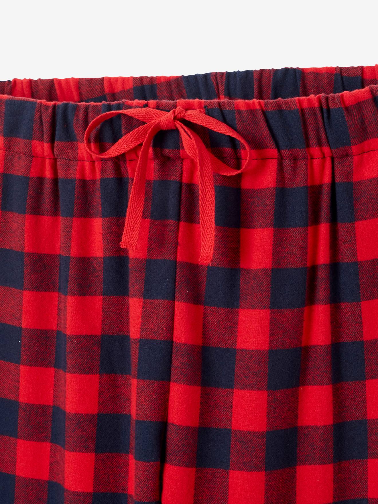 Coleção especial de pijamas natalinos masculinos, pijamas lisos bege claro para toda a família com estampas.