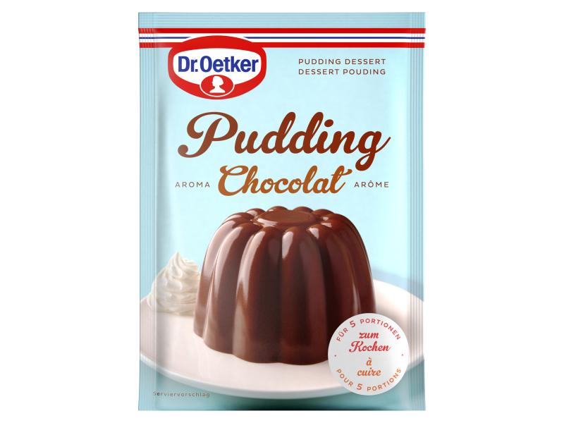 Dr.Oetker Pudding-Crème Chocolat 100 g Vielseitige Schokoladenpudding Mischung