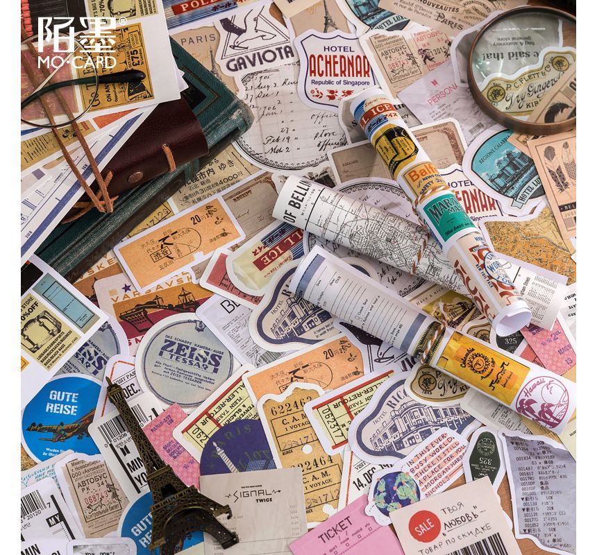 Monez - Stickerset (verschillende ontwerpen)