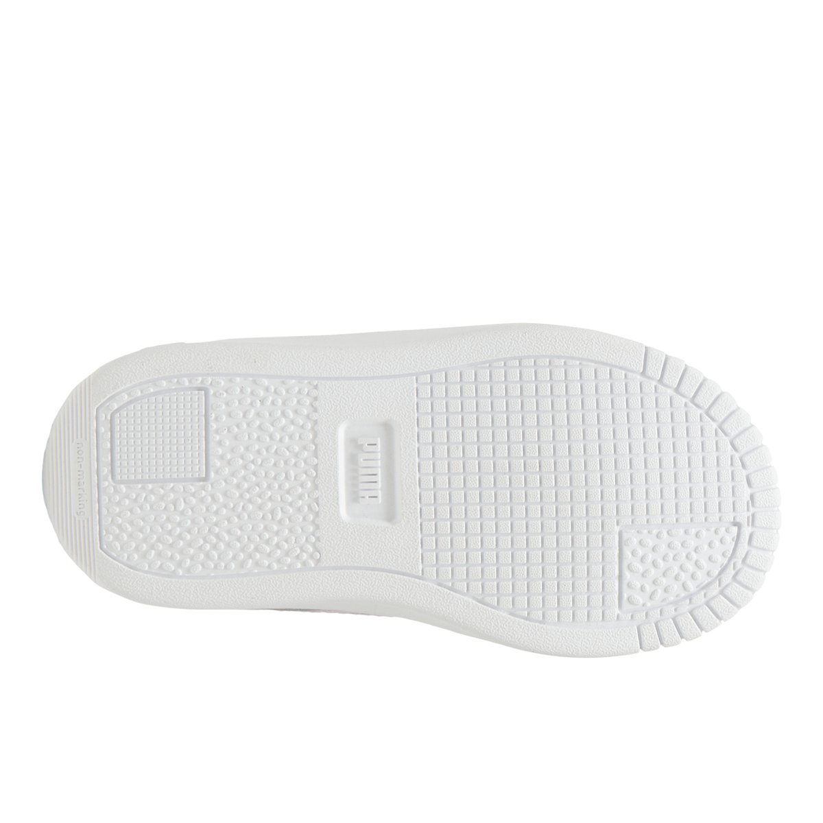 Facile à mettre-Carinast-ig-Baskets - Talon plat - Blanc