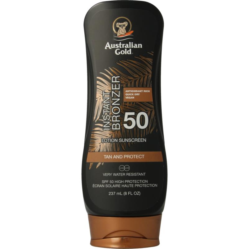 Australian Gold Lotion Bronzer Spf50 (237 ml)