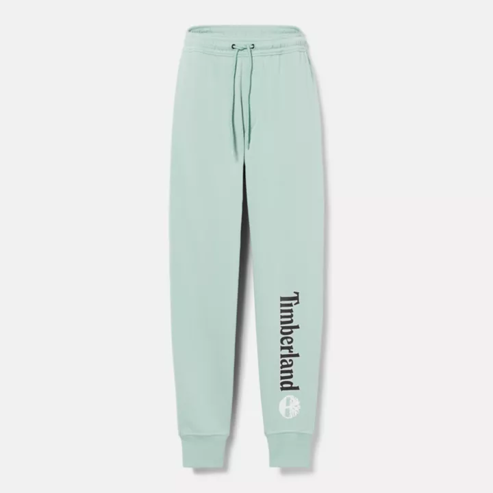 Pantalon de survêtement à logo pour homme en vert pâle