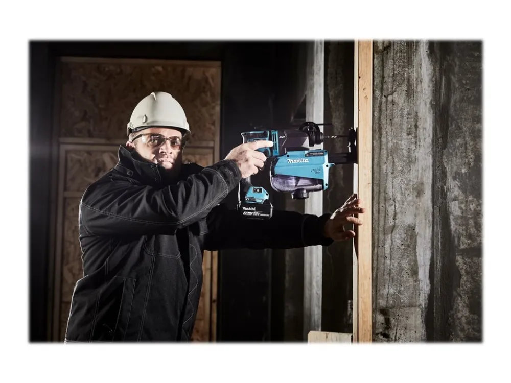 Makita DHR182Z - Roterende hammer - ledningfri - 3 tilstande - SDS-plus 18 mm - 1.7 Joule - intet batteri - 18 V