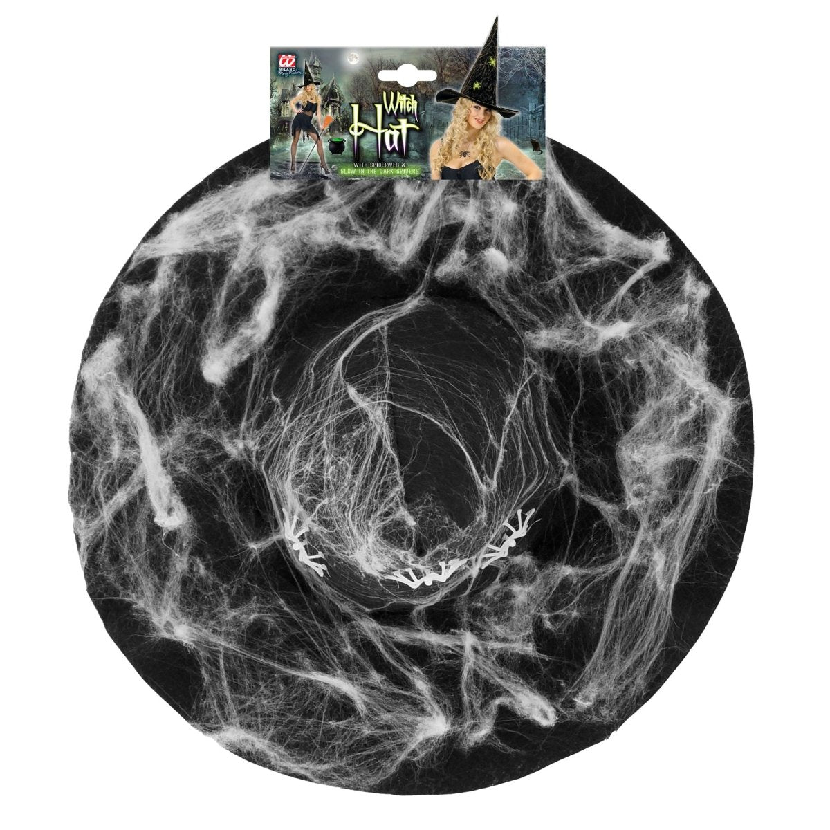 Halloween Heksenhoed Spinnen Glow In The Dark