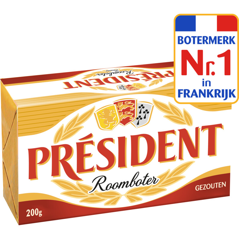 Président Roomboter gezouten