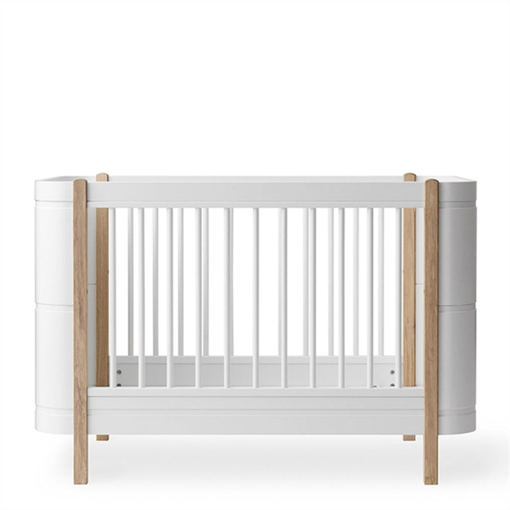 Køb Oliver Furniture Wood Mini+ Tremmeseng Hvid/Eg