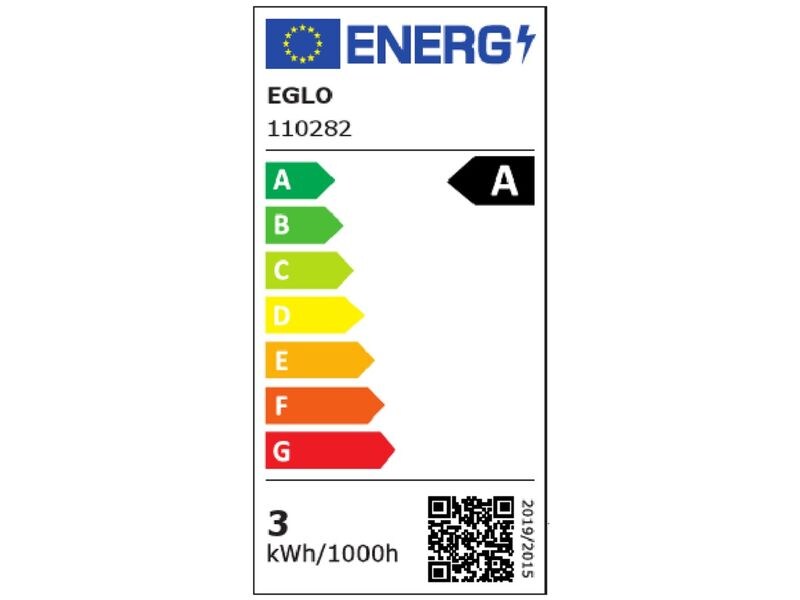 EGLO Leuchten Lampe 2.2 W E14 Warmweiss LED-Leuchtmittel mit klarem Glas