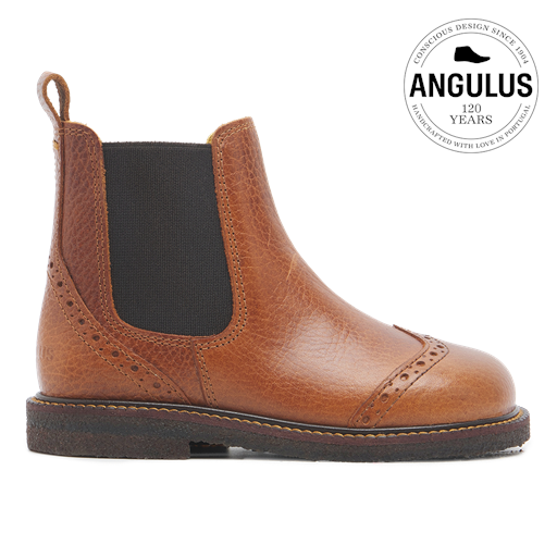 Angulus 6185-101 Chelsea Støvler, Medium Brown, 31