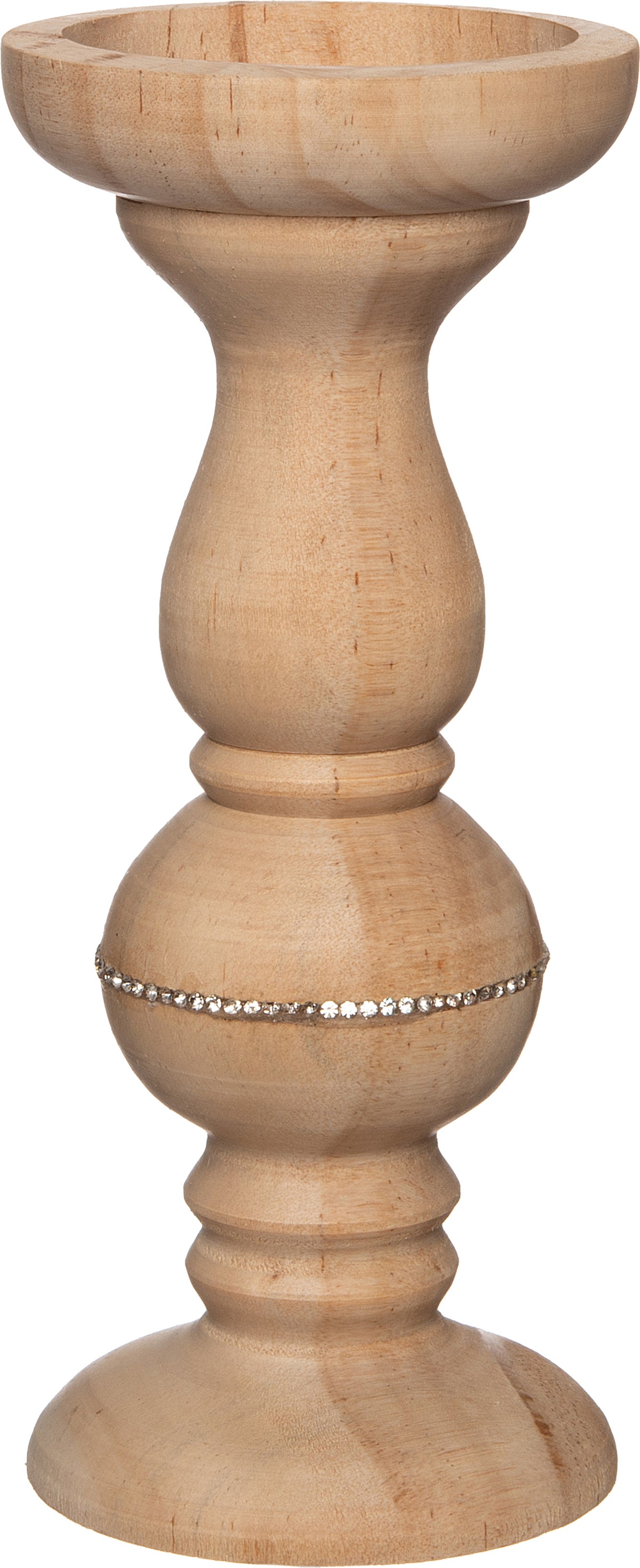 Intratuin kandelaar naturel D 7,5 H 17 cm