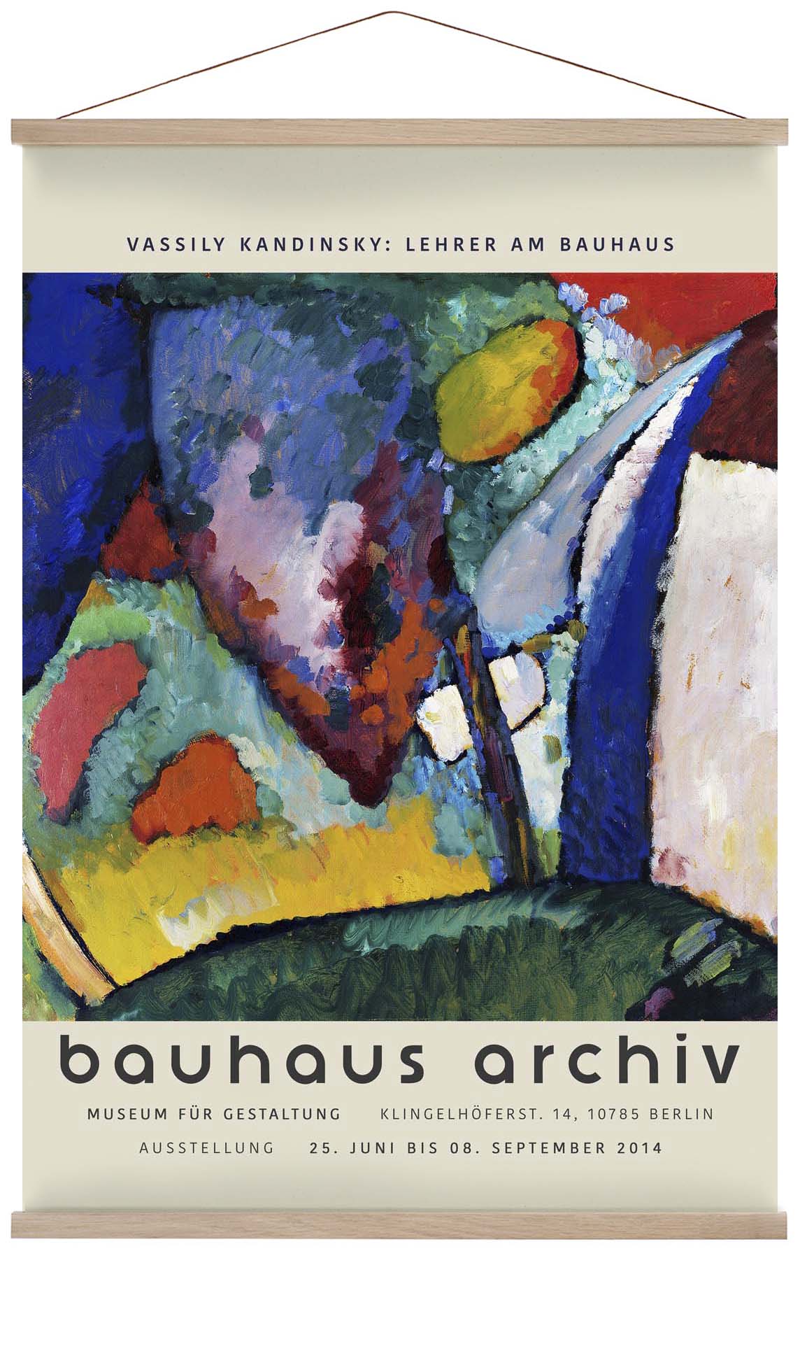 Der Wasserfall von Wassily Kandinsky Ausstellung
