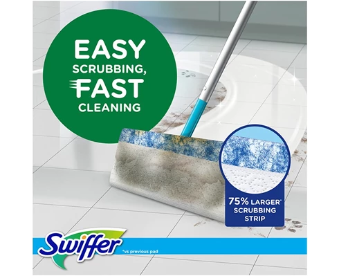 Swiffer Wet Kit - Handle   Refillers  6 pcs - Citrus