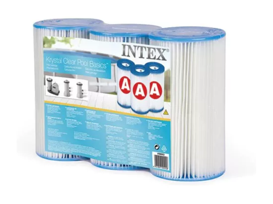 3 cartouches de filtration A - Intex