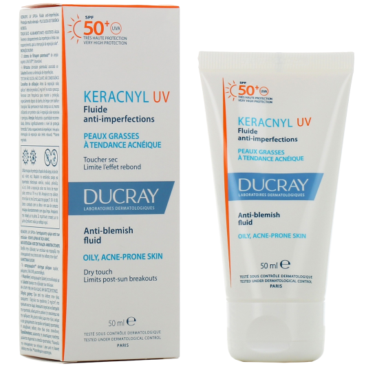 Fluide anti-imperfections SPF50+ Keracnyl UV Ducray