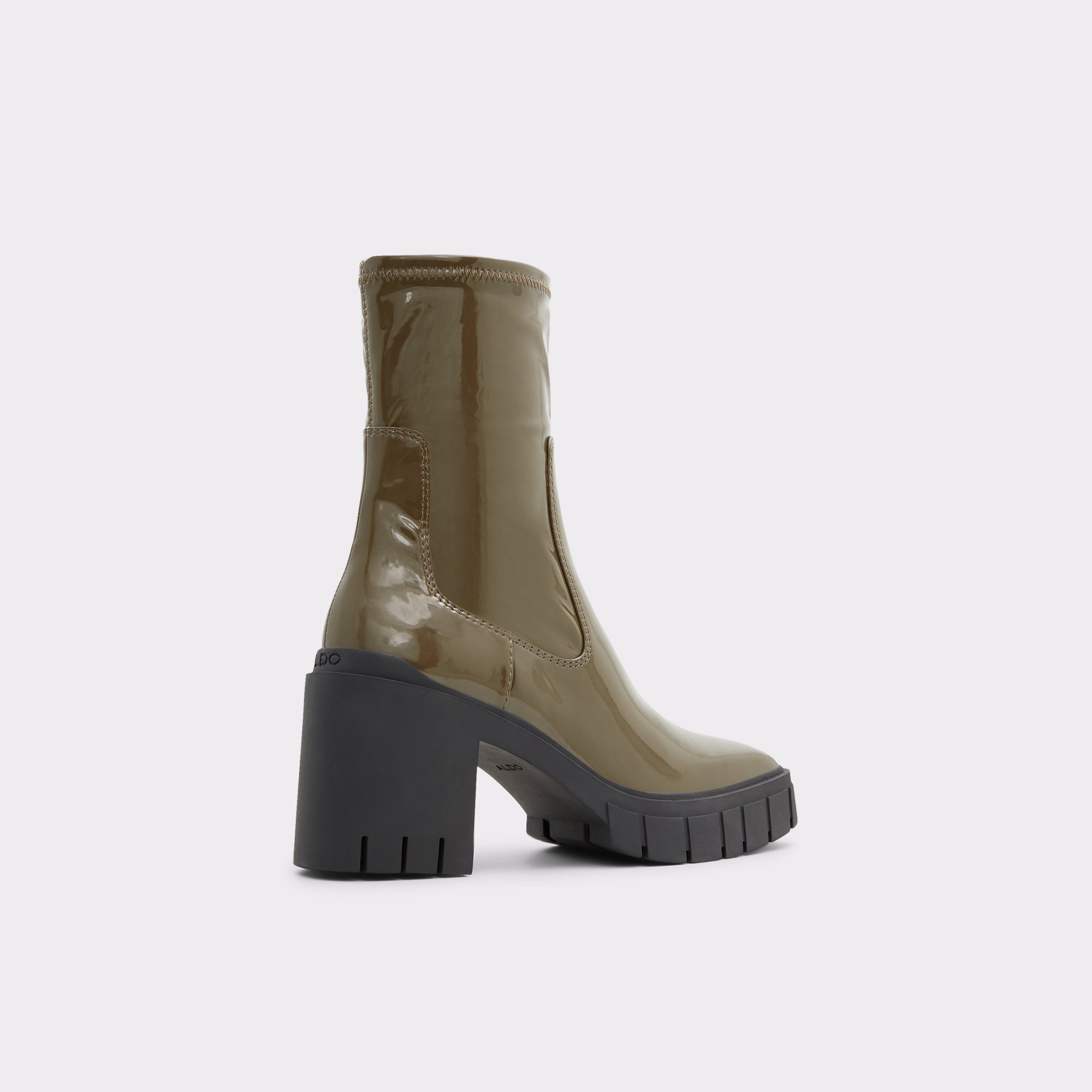Upstage Khaki Women Casual boots
