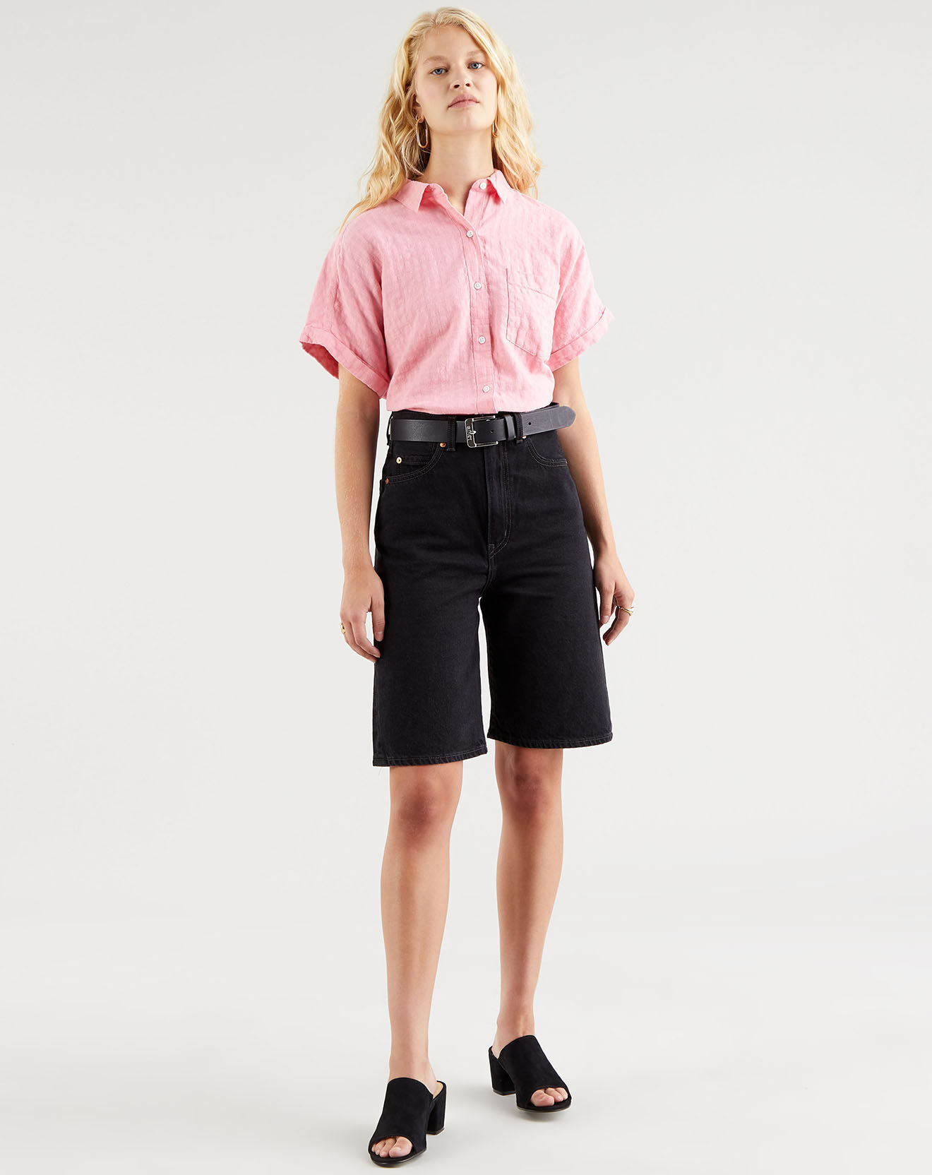 Levi's® Chemise en Lin & Coton Laney Down Peony rose