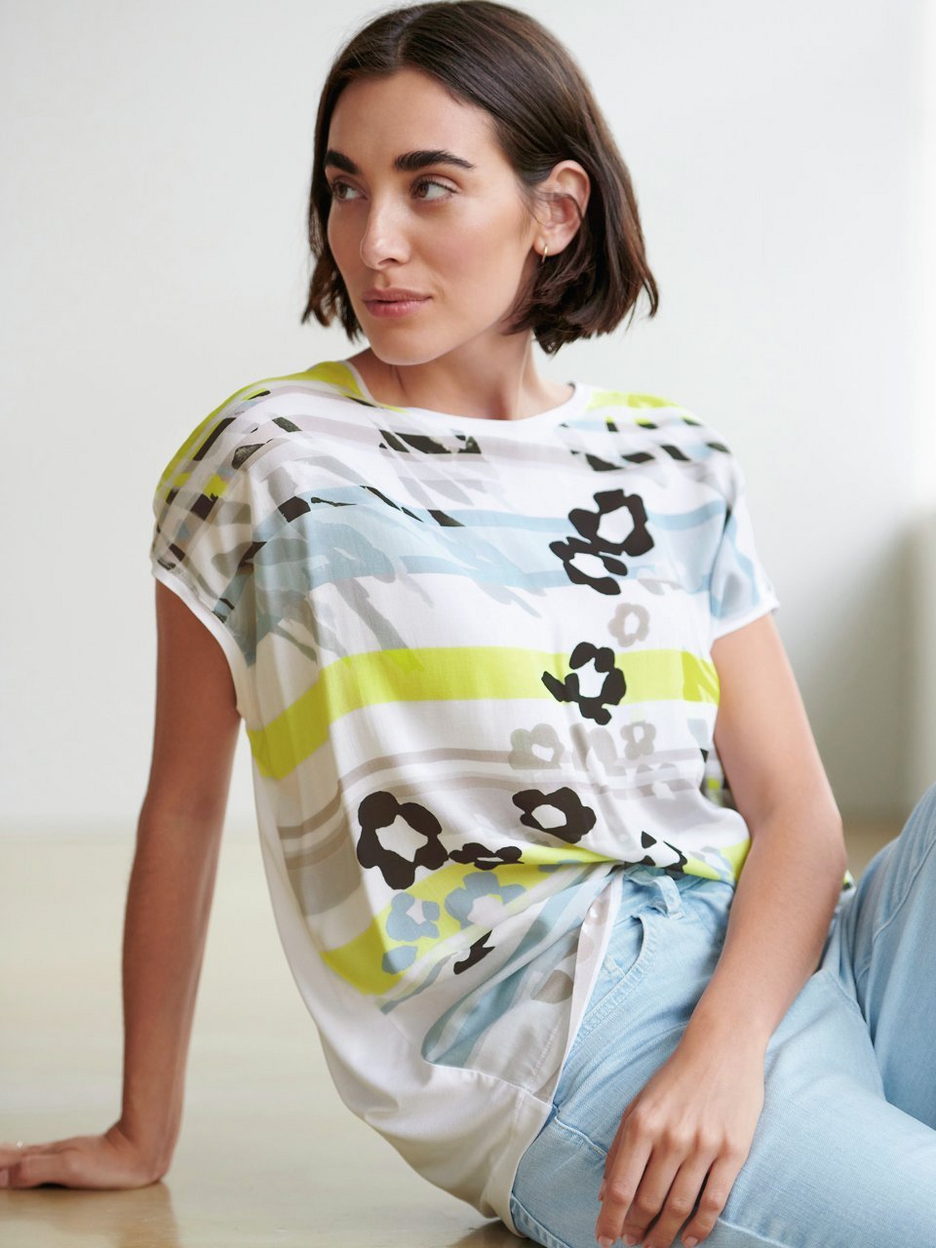 Rundhals-Shirt