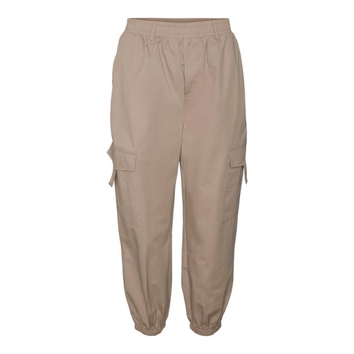 Vero Moda Timmikay Cargobukser, Desert Taupe, XS/L32