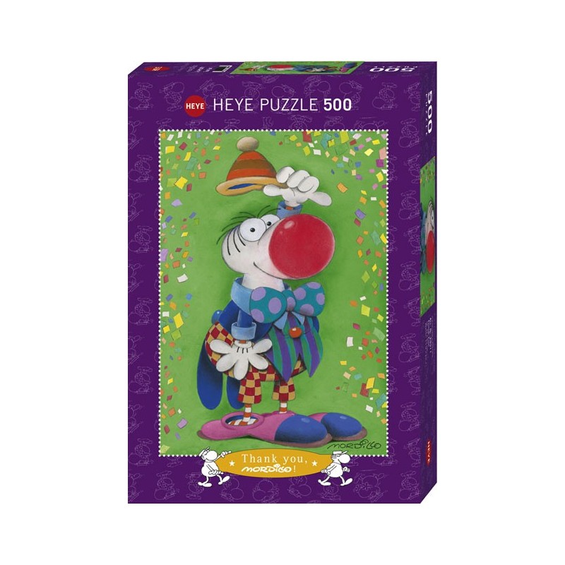 Puzzle 500 pièces - Mordillo - Thank You