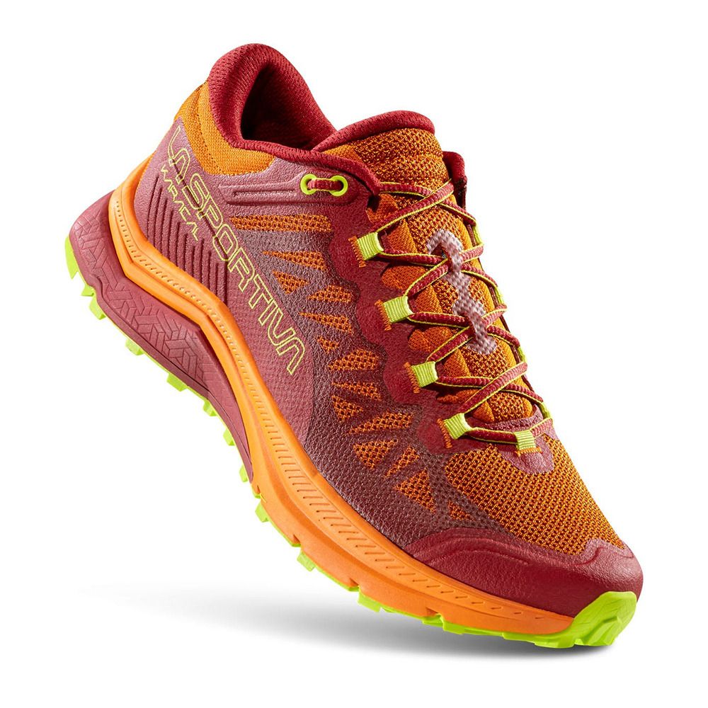La Sportiva KARACAL - Chaussures trail Homme sangria/hawaiian sun
