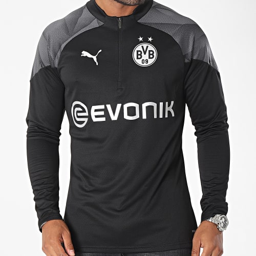 Maillot Manches Longues Borussia Dortmund Training 771824 Noir Gris