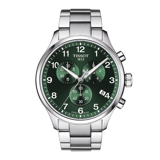 Tissot Chrono Classic T116.617.11.092.00 Herreur, Stål, 45 mm