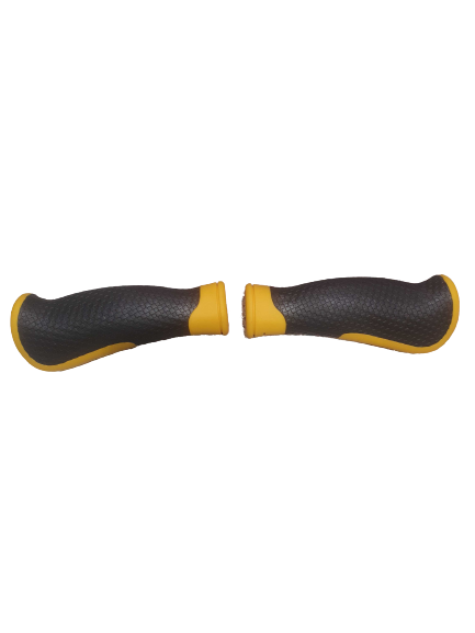 Paire de Poignée de Guidon Jaune pour Trottinette Electrique Teverun Blade Mini