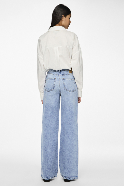 Pieces blauwe dames jeans