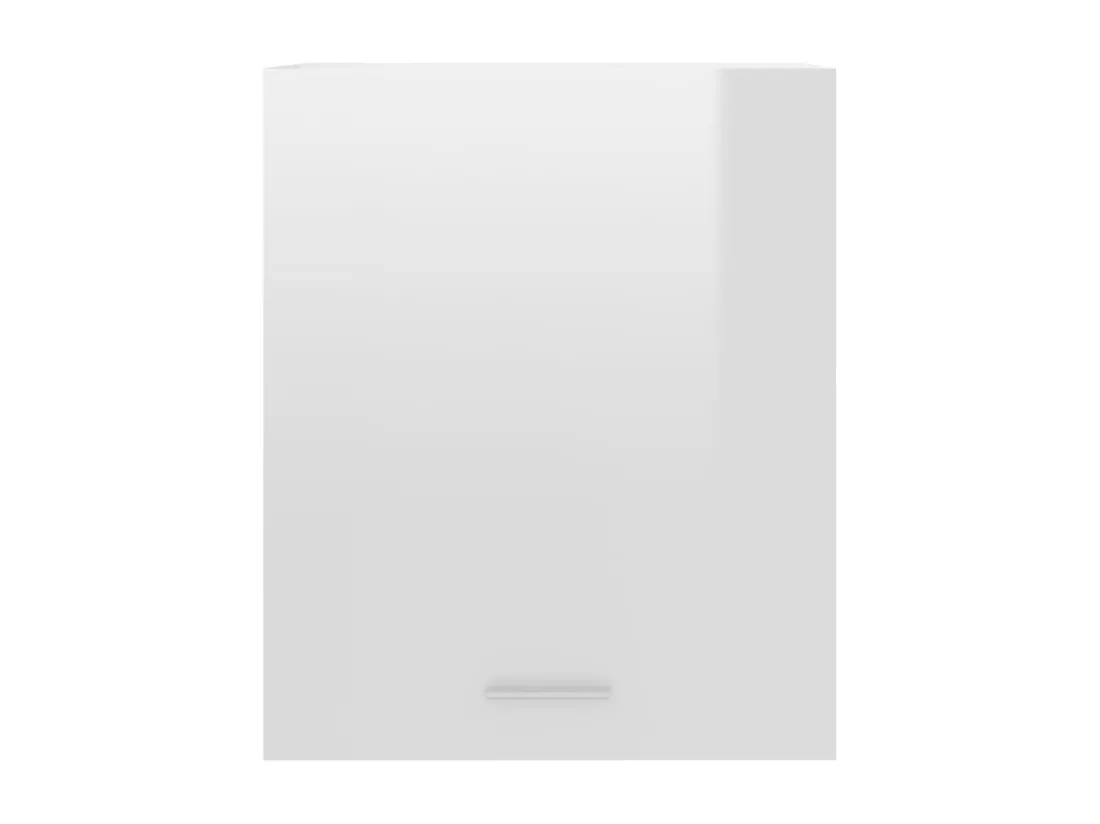 Armoire suspendue Blanc brillant 50x31x60 cm Bois d'ingénierie