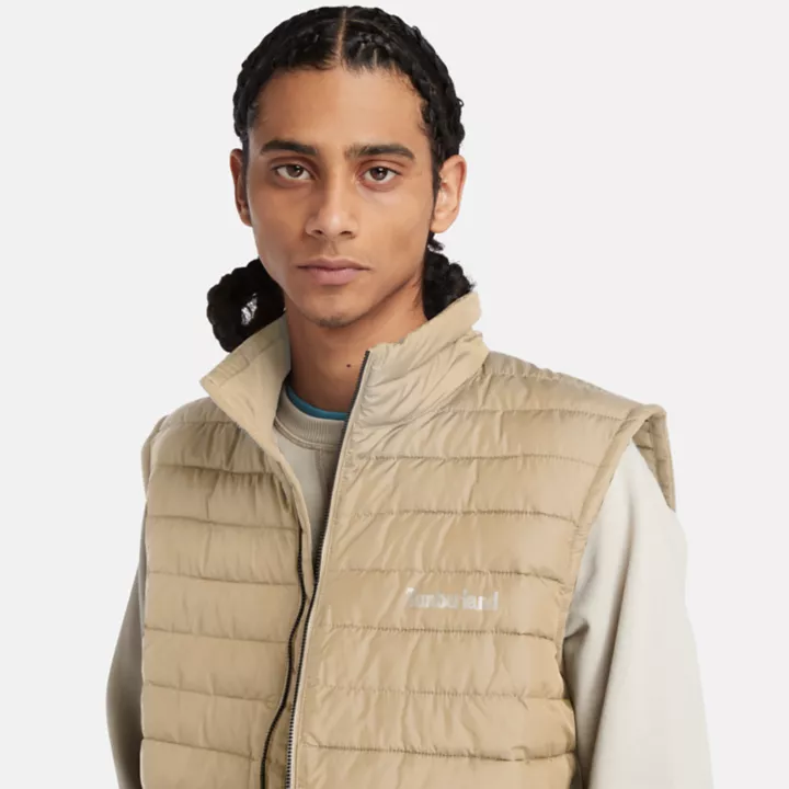 Gilet repliable Axis Peak pour homme en beige