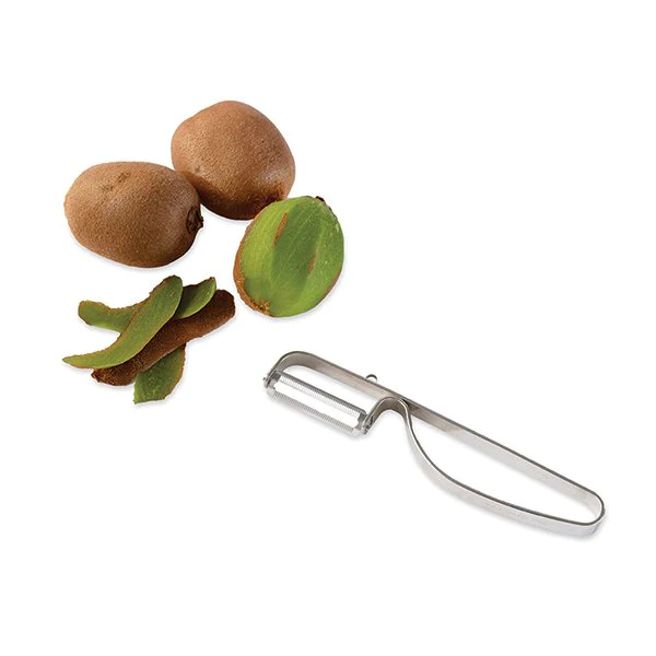 Eplucheur rasoir inox lame dentelée spécial peaux fines Mathon