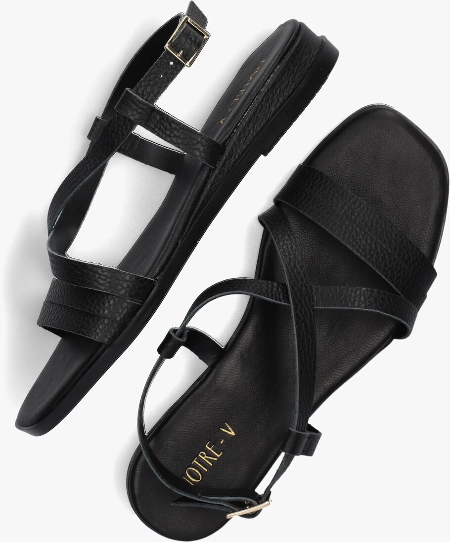 NOTRE-V zwarte notre-v sandalen 23161
