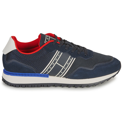 Tommy Jeans - TJM RETRO RUNNER - Marine / Blanc