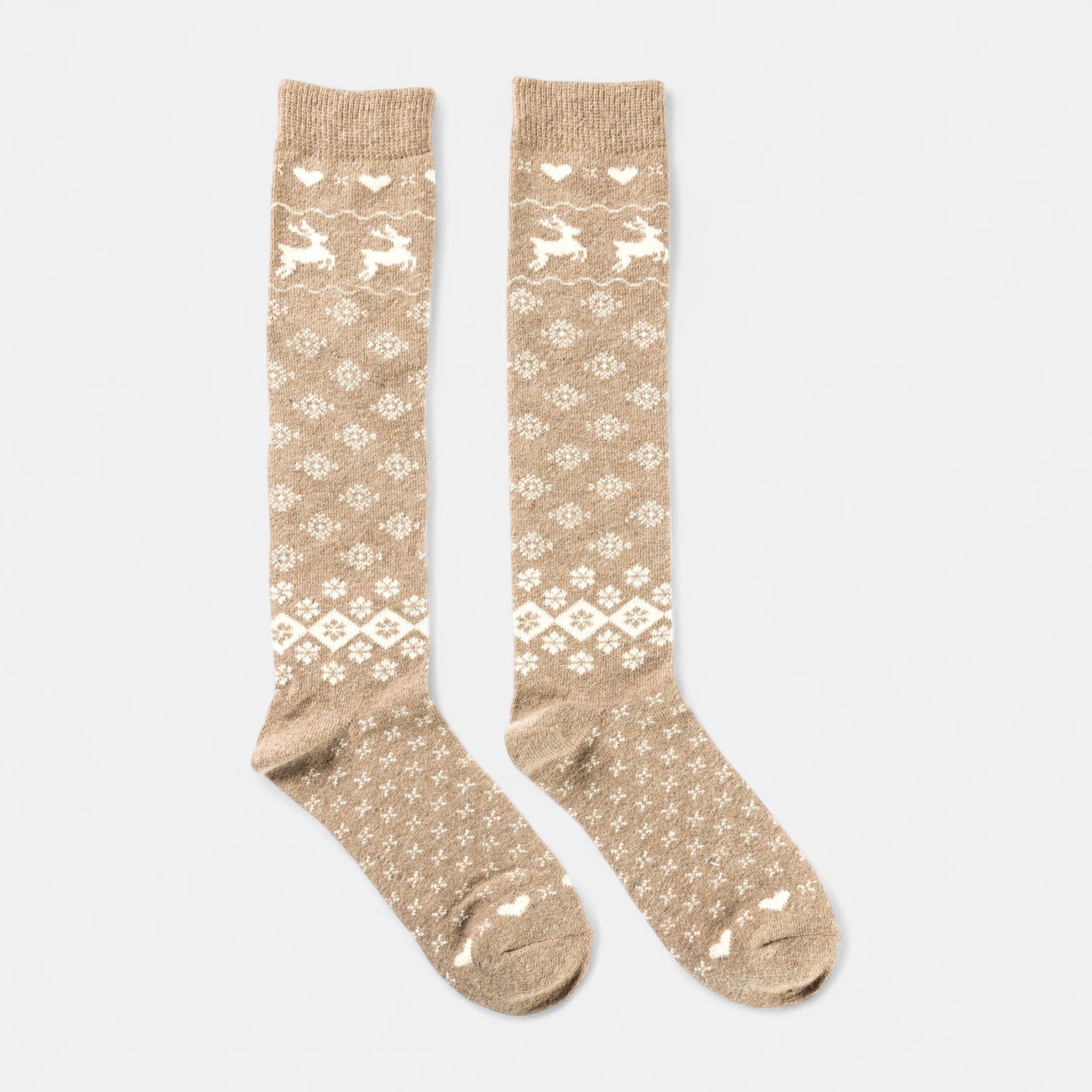Chaussettes Femme camel