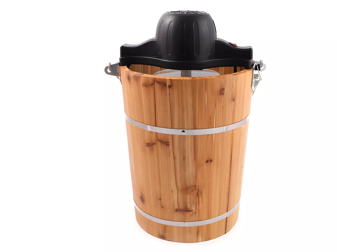 Sorbetière électrique GIVRETO en bois 5.5 L