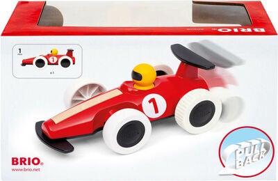 BRIO Stor Opptrekksfunksjon Racerbil 30308
