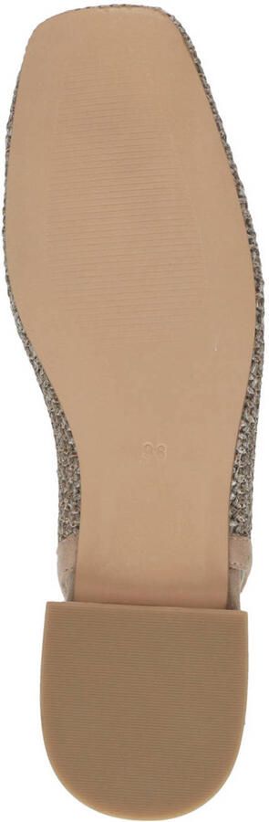 Caprice G Sandaletten Beige Leer en Suede Dames Beige