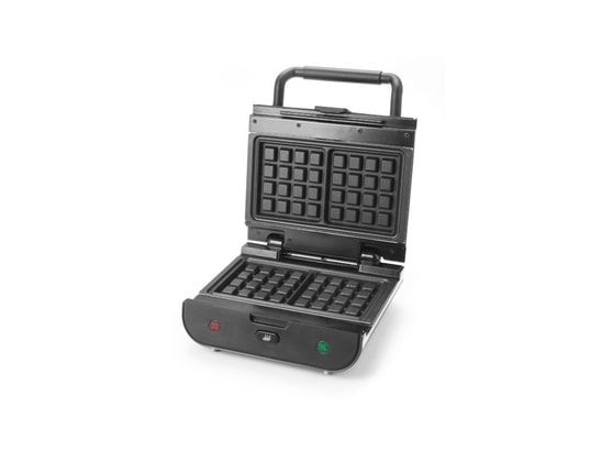 SENYA - Gaufrier, appareil à croques et gaufres 2en1 silver duo waff...