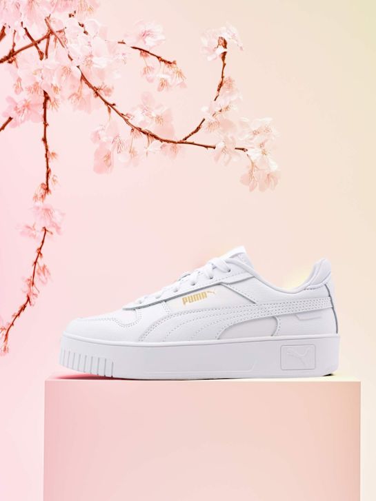 PUMA CARINA STREET JR Sneaker Weiss