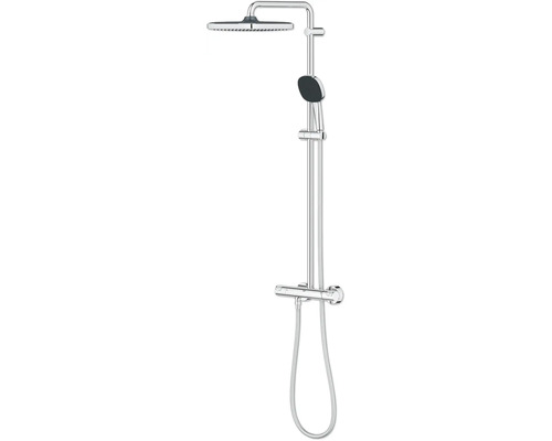 Douchekolom incl. thermostaat Grohe Quickfix Vitalio Comfort 250 chroom glanzend 26696001