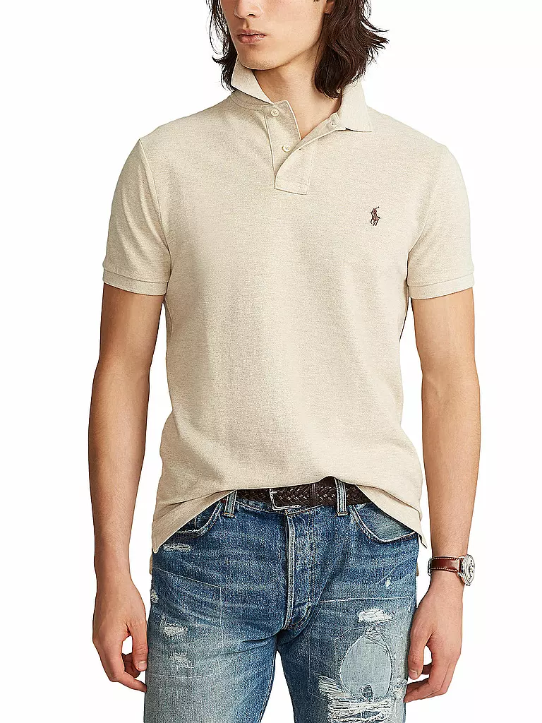 POLO RALPH LAUREN Poloshirt Slim Fit creme